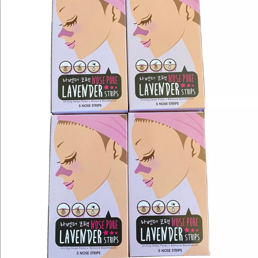 lookATME - Nose Pore Strips Lavender (4 pack)